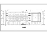 某厂房四层框架结构宿舍楼建筑设计方案图图片1