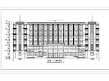 某医院6层框架结构急诊楼建筑设计方案图图片1