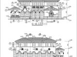 某地区二层独立别墅建筑设计方案图图片1