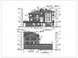 某三层框架结构简欧风格别墅建筑施工图（含效果图）图片1