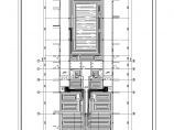 某地大型四合院全套CAD建筑施工图图片1