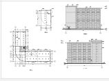 某地区大型8层框架结构办公楼设计图纸（共15张）图片1