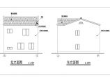 经济二层坡屋顶农村房屋建筑户型图图片1
