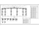 27米跨度钢厂房建筑结构设计图纸图片1