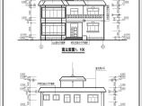 小型别墅住宅建筑设计施工图纸（共8张）图片1