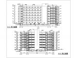 某地7层框架宿舍楼建筑设计方案图图片1