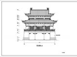 某框架结构寺庙建筑结构全套施工图纸图片1