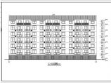 三单元单元式六层住宅楼建筑设计CAD施工图（含设计说明）图片1