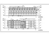 某厂区3层混凝土框架结构办公和宿舍综合楼建筑施工图图片1