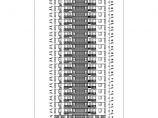 秦皇岛某小区25层住宅楼建筑设计方案图片1