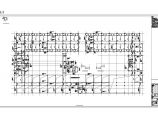 七层框架结构师范大学宿舍楼结构施工图（回字形 中间有走廊）图片1