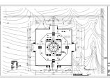 某寺庙九层框架结构佛宫寺给排水消防设计图图片1
