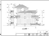某地三层框架结构独栋别墅建筑设计施工图图片1