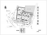 【河南】滨河花园小区建筑规划总图图片1
