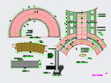 某绿化景观带工程CAD设计施工图图片1