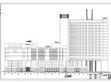 某地16层框架结构大型商务综合楼建筑设计方案图图片1