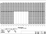 【镇江】某公司2连跨特种钢结构大棚结构施工图（高低跨）图片1