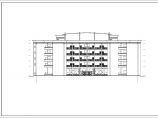 某地五层框架结构体艺教学楼建筑设计施工图纸图片1