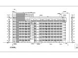 某地九层框架结构综合办公楼建筑设计方案图纸图片1