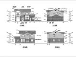 2层砖混结构私人别墅建筑、结构施工图图片1