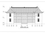 仿古大型带戏台建筑结构完整图（细节齐全）图片1