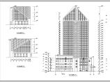 某二十一层国际大酒店及国际商贸中心建筑设计图图片1