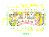 某地区屋顶花园平面布置设计图（总套）图片1