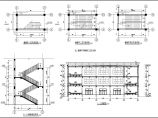 某地三层框架结构食堂建筑结构施工图图片1