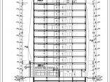 某医院11层框架结构综合楼建筑方案设计图图片1