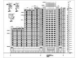某地21层框架核心筒商住楼建筑设计施工图图片1