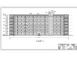 某地六层中学宿舍楼砖混结构建筑设计施工图图片1