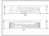 江苏某大学二层框架结构图书馆建筑设计方案图片1