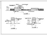 某厂区传达室及围墙建筑设计施工图图片1