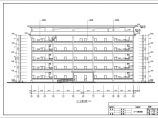 某学校简欧风格六层框架结构宿舍建筑施工图图片1