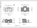 某地小型公厕建筑设计方案CAD图纸图片1