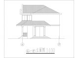 【江苏省】某乡村两层别墅建筑方案设计图(效果图)图片1
