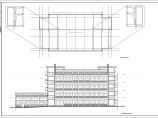 某地四层框架结构综合教学楼建筑设计施工图图片1