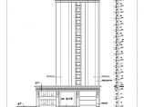 某地二十层框架结构酒店建筑设计方案图纸图片1