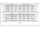 扬州某公司三层框架结构厂房建筑设计施工图图片1