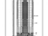 上海某34层高层框架结构商业综合体建筑设计施工图（含图片）图片1