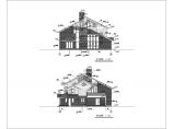 某三层私人小别墅建筑设计方案图纸图片1
