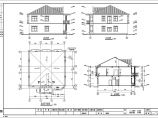 某地两层砖混结构别墅建筑结构施工图纸图片1