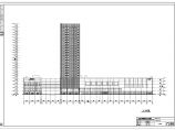 某地25层框架剪力墙商场办公综合楼建筑设计方案图图片1