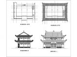 气势宏伟的古代寺庙建筑全套施工图纸图片1