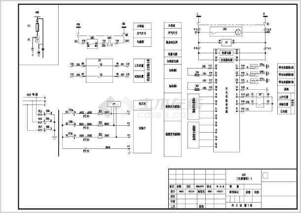 kyn28成套一次二次原理图全图