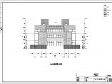 四层框架结构豪华别墅建筑设计施工图纸图片1