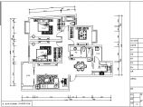 【青岛】某三居装修设计施工图（含效果图）图片1