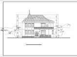 某市高档二层别墅建筑设计图纸（共6张）图片1