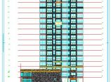 5989平18层框架结构商住楼建筑结构施工图图片1