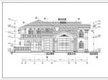 某两层楼欧式别墅建筑设计图（含效果图）图片1